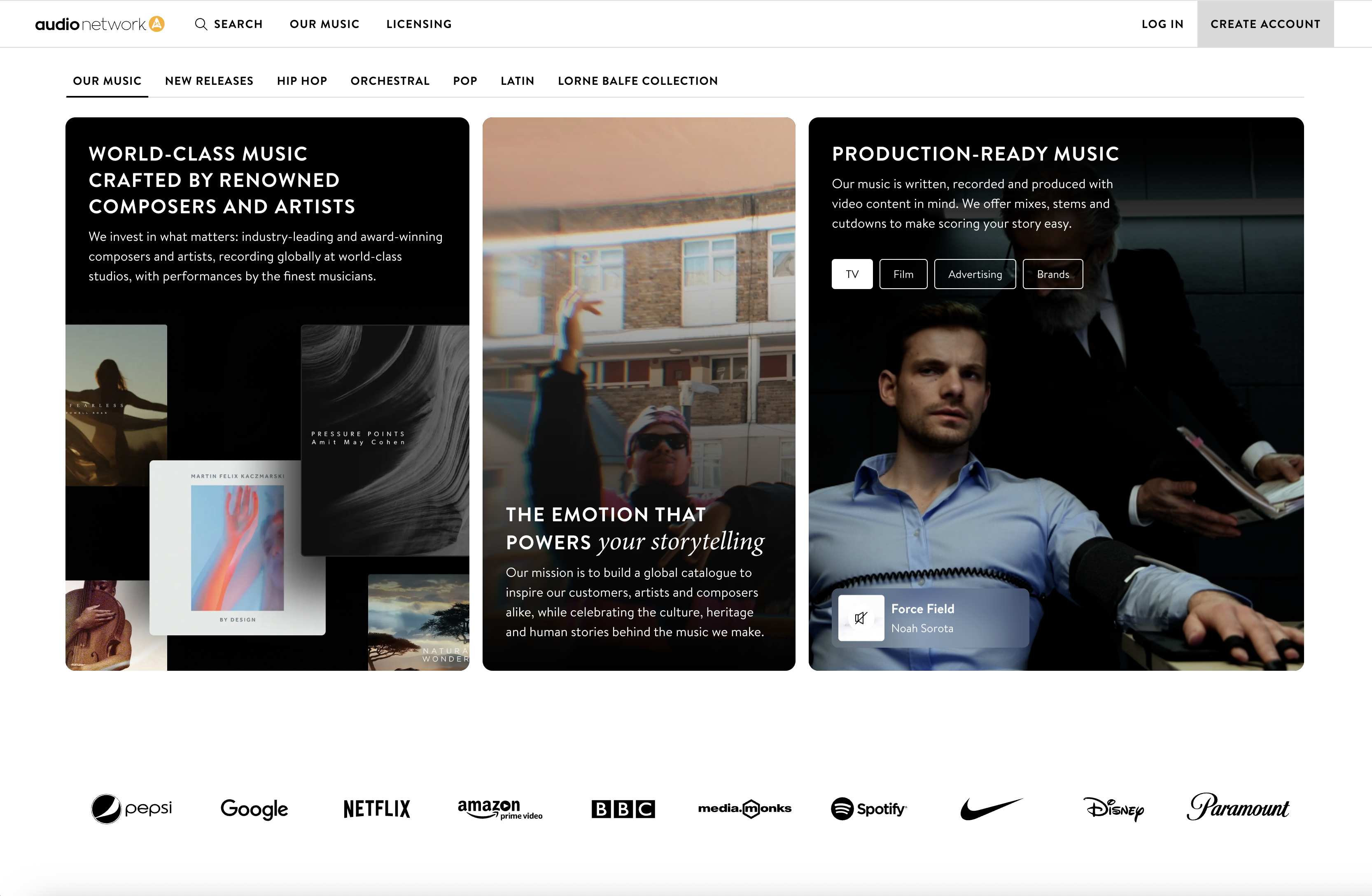 audionetwork 版权音乐